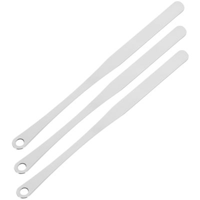 Gogogmee 3pcs Long Handle Cosmetic Spatula Makeup Stick for Mixing Palette Blending