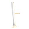 Gogogmee 3pcs Long Handle Cosmetic Spatula Makeup Stick for Mixing Palette Blending view 2