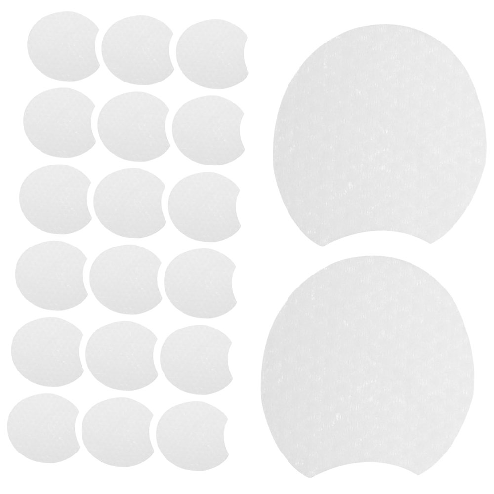 VINTORKY 600pcs Non-Woven Semicircular Makeup Remover Pads Face Pads Exfoliating Cleansing for Women Gentle for Daily Skin Care