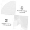 VINTORKY 600pcs Non-Woven Semicircular Makeup Remover Pads Face Pads Exfoliating Cleansing for Women Gentle for Daily Skin Care view 4
