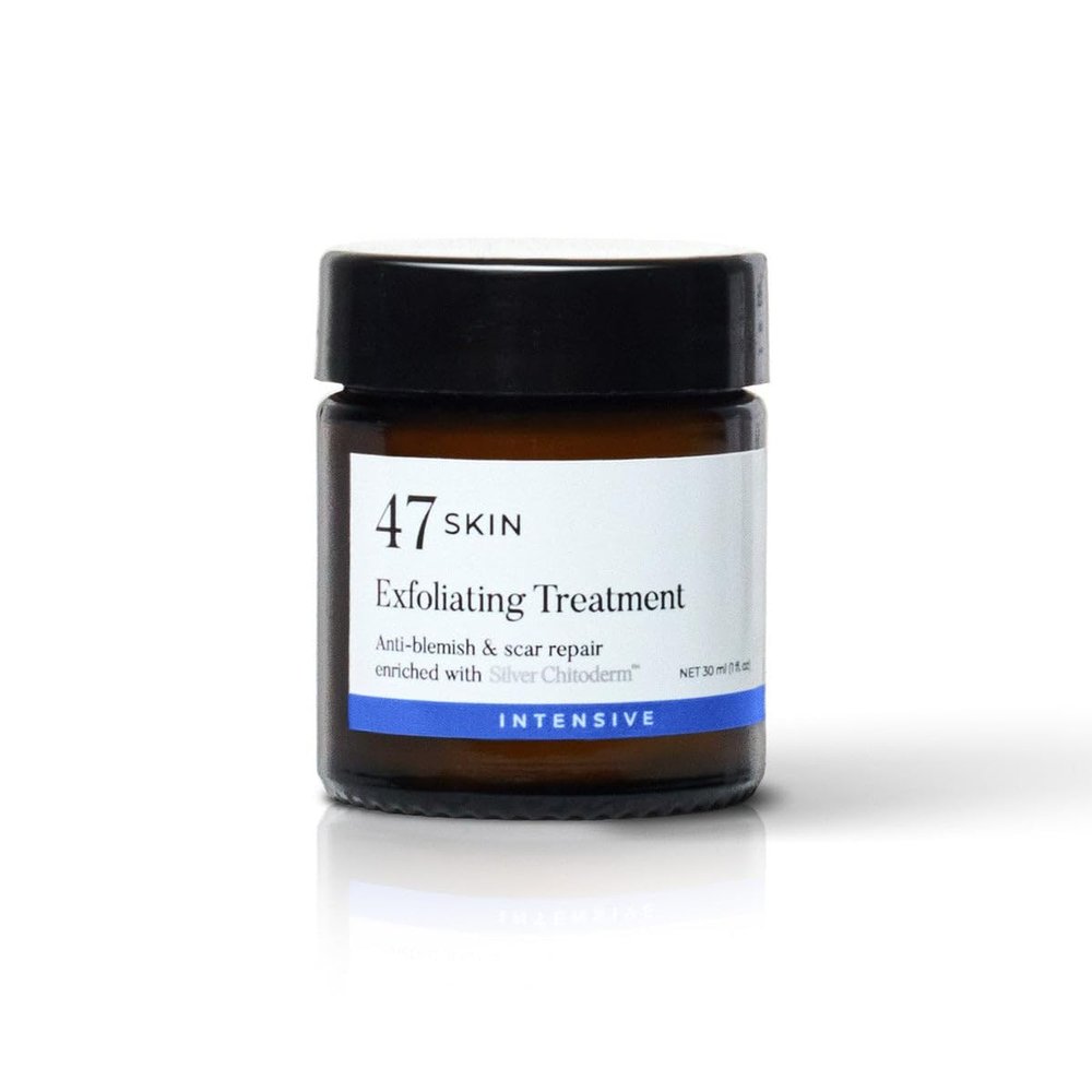 47 Skin Anti-blemish and Exfoliating Treatment Enriched with Silver Chitoderm, Intensive Clear Skin Range, 30ml
