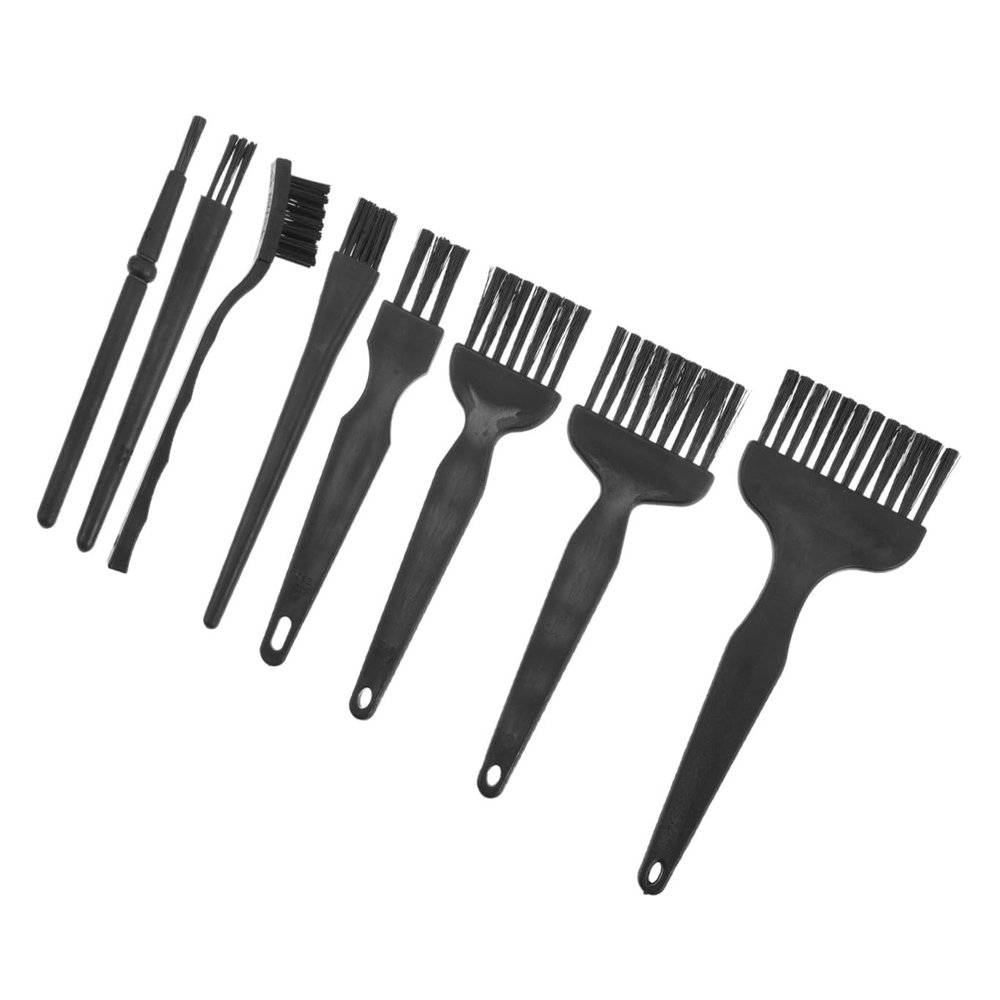 FRCOLOR 8pcs Shaver Brush Razor Brush Cleaner for Cleaning Electric Clippers Razor Cleaning Tools