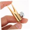 NOLITOY Eyebrow Pencil Sharpener Dual-Sided Manual Tool for Students Boy Girl Adults Compact Design for Easy Use for Makeup Art Supplies Durable Material view 4