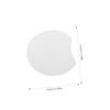 Beatifufu 600pcs Facial Wipes Cleansing Makeup Pads Cotton Rounds Semicircular Disposable for Women view 2