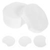 Beatifufu 600pcs Facial Wipes Cleansing Makeup Pads Cotton Rounds Semicircular Disposable for Women view 3