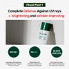 3 sets of Dr.Gentle CICA Cooling Sun Serum SPF 50 - Triple Function Non-Sticky Sunscreen Serum - Centella Soothing Korean Sun Care - Facial Sunscreen for Face - for Summer Skincare Routine view 2