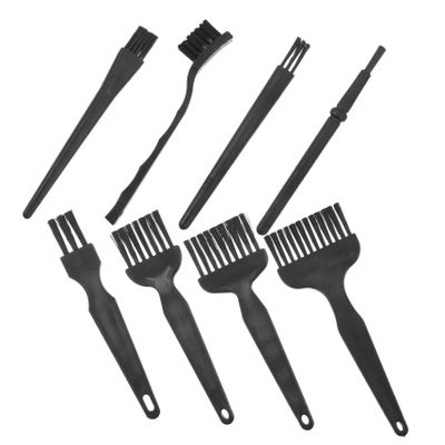 FOMIYES 8pcs Shaver Brush for Razor Blade Scraper Men Electric Shaver Cleaning Tools