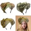 Mqutry Mesh Bowknot Headband Elegant French Hairband Hair Styling Accessories for Women Aesthetic Formal Banquet Hairhoop view 2