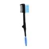 FOMIYES Double-ended Eyebrow Comb for Makeup Eyelash Lash Comb Angled Brush Spoolie Brush Beauty Tool Random Color view 1