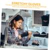 FRCOLOR Elastic Gloves for Jewelry Inspections 3 Pairs Gloves Etiquette Glove for Electronics and Glass Industry view 4