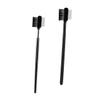 OHPHCALL -1 Makeup Brush Comb for Eyebrows Lashes 2pcs Set Girl's Beauty Tool Compact Practical for Daily Use view 1