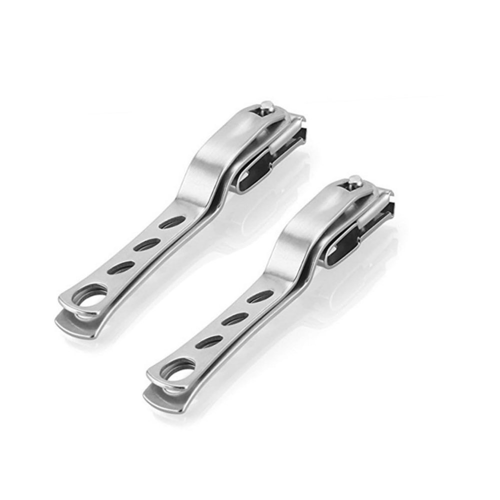FRCOLOR 2pcs Lux Grip German Nail Clippers Manicure Tools for Pedicure Supplies Rotating Large Nail Cutters for Thick
