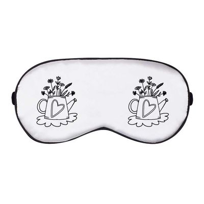 Azeeda 'Watering Can with Flowers' Sleep/Travel Eye Mask (EY00028581)