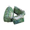 100% Cotton Quilted Makeup Bags Set, 3-Piece Tropical Green Print, Cotton Travel Toiletry Storage Pouches with Waterproof Lining Storage Bags with Zipper Closure view 4