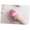 HONMEET Silicone Makeup Brush Cleaning Bowl Handheld Brush Cleaning Pad Scrub Board Random Color view 2