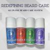 Bazzle's Premium Beard Care Kit, All-in-One Set of 4 Products: Balm, Softener, Thickener, Mask view 2