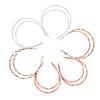 MERRYHAPY 12pcs Hair Hoops Set for Women Durable Plastic Headbands with Teeth Comb Design for Face Washing Makeup and Exercise Versatile Solid Color Hair Accessories view 1