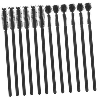IWOWHERO 100pcs Elf Makeup Wand Lash Eyelash Brush Brow Makeup Tool Skin Friendly Easy to Clean