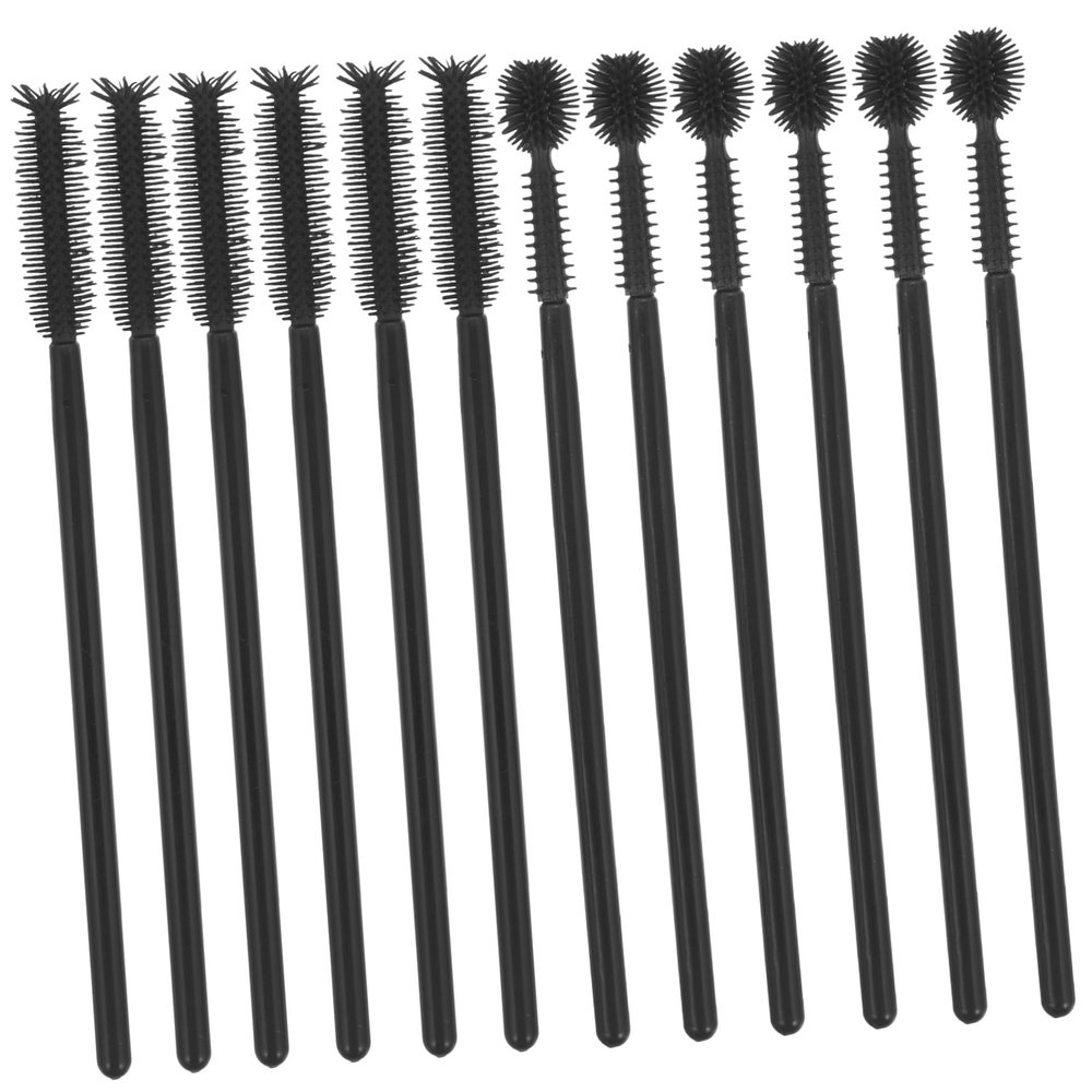 IWOWHERO 100pcs Elf Makeup Wand Lash Eyelash Brush Brow Makeup Tool Skin Friendly Easy to Clean