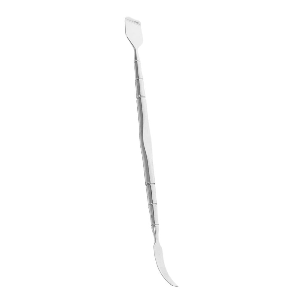 Gogogmee Double Headed Stainless Steel Tool for Facial Care Comedone and Dead Skin Exfoliation Travel-Friendly Design for Home and Go Use