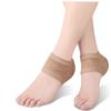 HONMEET 2pairs Comfortable Heel Socks for Women Toeless Gel Socks Inserts Moisturizing Spa for Cracked Heels Protection view 3