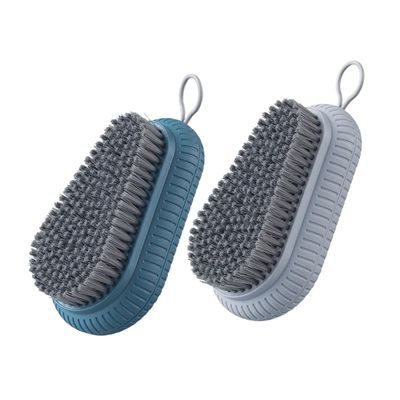Beatifufu 2pcs Soft Bristle Nail Brush for Hand Washing and Cleaning Gentle Nail for Home Use and Colors for Fingernail Care and Dust Removal