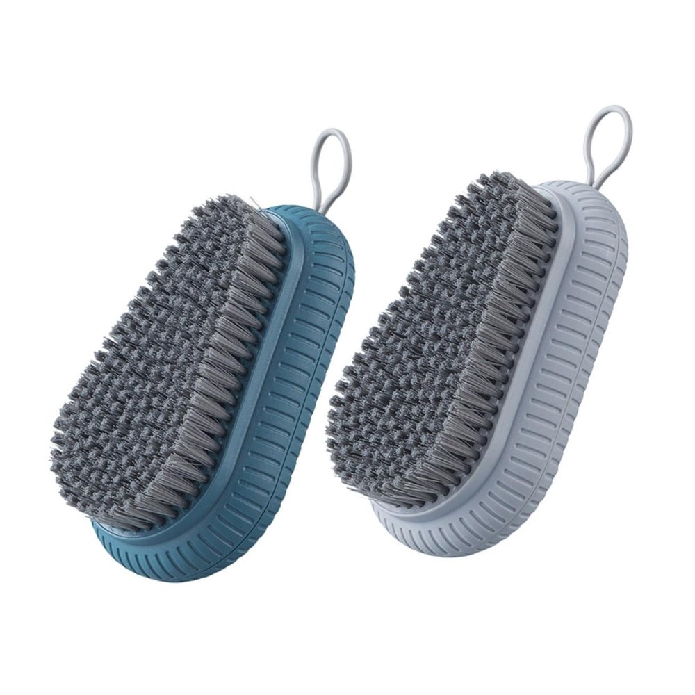 Beatifufu 2pcs Soft Bristle Nail Brush for Hand Washing and Cleaning Gentle Nail for Home Use and Colors for Fingernail Care and Dust Removal