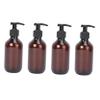 Baluue 4pcs Refillable Pe Bottles Spray Brown Emulsion Subpackaging Bottles for Travel Home Use view 1