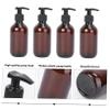 Baluue 4pcs Refillable Pe Bottles Spray Brown Emulsion Subpackaging Bottles for Travel Home Use view 3