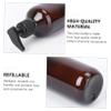 Baluue 4pcs Refillable Pe Bottles Spray Brown Emulsion Subpackaging Bottles for Travel Home Use view 4