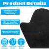 Lnngub 2 Pcs Self Tanning Mitt,Tanning Glove Black Tanning Mitts Self Tanner Self Tan Mitt Tanning Mitt Face Tanning Mitt Tanning Gloves for Self Tan Lotion Tanning Mitt Back Applicator for Men Women view 2