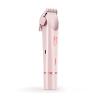 ele ELEOPTION Bikini Trimmer for Women 2 in 1 Dual Head Electric Razors for Women IPX7 Waterproof Electric Shaver for Women Underarm Leg Arm Body Face Pink view 1
