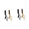 Ipetboom 4pcs Manual Barber Straight Beard Shaver for Men Includes and Finger for Precise Shaving of Beard Eyebrows Hair view 1