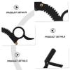 Ipetboom 4pcs Manual Barber Straight Beard Shaver for Men Includes and Finger for Precise Shaving of Beard Eyebrows Hair view 2