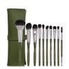 10 Pcs Makeup Brush Set with Bag Powder Foundation Eyeshadow Lip Eyeliner Blush Blending Face Makeup Brushes Tools view 1