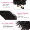 Yanky Twist Crochet Hair 14 Inch 3 Packs Pre Looped Mini Twist Yankee Twist Micro Yaki Twist Synthetic Curly Crochet Hair Extensions For Black Women (1B, 14 Inch (Pack of 3)) view 3