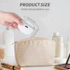 3 in 1 Electric Nail Clipper for Seniors, Baby Nail Trimmer Electric Automatic Trimmer, Safe Electric Toenail Clippers Nail File Tools for Adult, Manicure Kit Grinder with Polishing(White) view 2