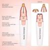Beauty Techniques Finishing Touch Flawless Women's Painless Hair Remover, Rechargeable,White/Rose Gold Eyebrow & Facial Trimmer: 2 in1 Rechargeable view 3