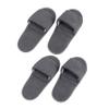 2 Pairs Foldable Travel Slippers for Adults, Non Slip Sole view 1