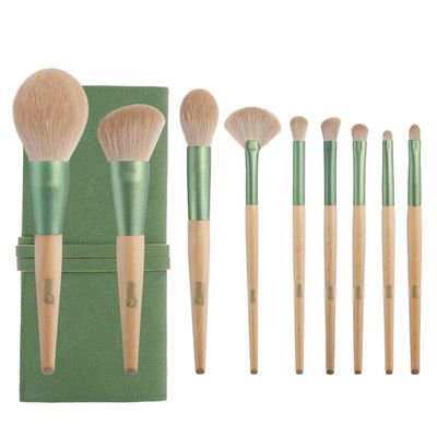 10 Qingluo Makeup Brush Set Blush Loose Powder Eyeshadow Brush Beauty Tool