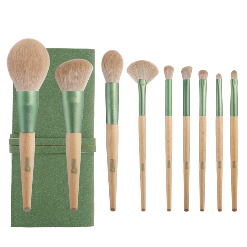 10 Qingluo Makeup Brush Set Blush Loose Powder Eyeshadow Brush Beauty Tool