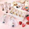 Dansib 48 Sets Strawberry Hand Cream Gifts Baby Shower Party Hand Cream Favors for Guests Berry Sweet Baby Is on the Way Gift Bulk Travel Size Hand Lotion Set for Guest view 2