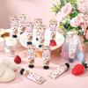 Dansib 48 Sets Strawberry Hand Cream Gifts Baby Shower Party Hand Cream Favors for Guests Berry Sweet Baby Is on the Way Gift Bulk Travel Size Hand Lotion Set for Guest view 3