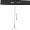 FRCOLOR Cosmetic Mixing Spatula Makeup Mixing Tool Stainless Steel Makeup Spatula view 2