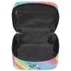 Ioracida Personalized Makeup Bag Cosmetic Bag, PU Leather Waterproof Custom Butterfly Initials Travel Toiletry Bag for women, Personalized Birthday Gift for Sister Friends, Rainbow Glitter view 4