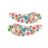 Black Wings 6 Pairs Silicone Eye Patches with Self-Adhesive Design - Cute Bear & Rabbit Inspired Eye Care Patches (numerous flowers 6 pairs) view 1