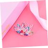 Beatifufu 1pc Colorful Rhinestone Insert Comb for Brides Elegant Bridal Hair Accessory for Weddings Parties and Special Occasions Handmade Beautiful Design view 4