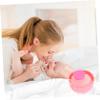 Baluue 2pcs Powder Puff Containers Sturdy Dusting Powder Boxes for Boys and Girls Adults Soft Skin-Friendly Material for Summer Use view 4