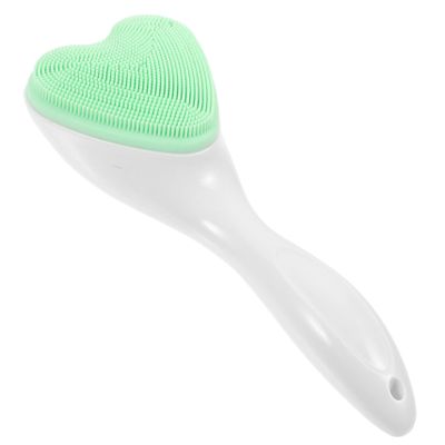 Beatifufu Face Exfoliation Tool Silicone Facial Cleansing Brush Ergonomic Design for Comfortable Use