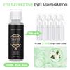 ARISON LASHES Eyelash Cleanser Concentrate 100ml Lash Extensions Shampoo Natural Foaming Cleanser DIY Non-lrritating 20 Bottles 60ml lash ShampooCamellia view 4